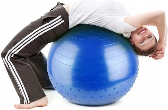 Μπάλα Pilates 75cm σε Μωβ Χρώμα