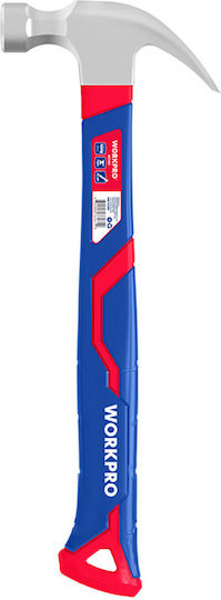 WorkPro Hammer 450gr with Fiberglass Handle WP241011