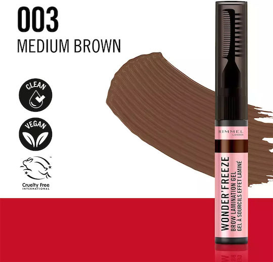 Rimmel Eyebrow Pencil 003 Medium Brown 6gr