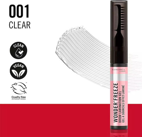 Rimmel Bleistift für Augenbrauen 001 Clear