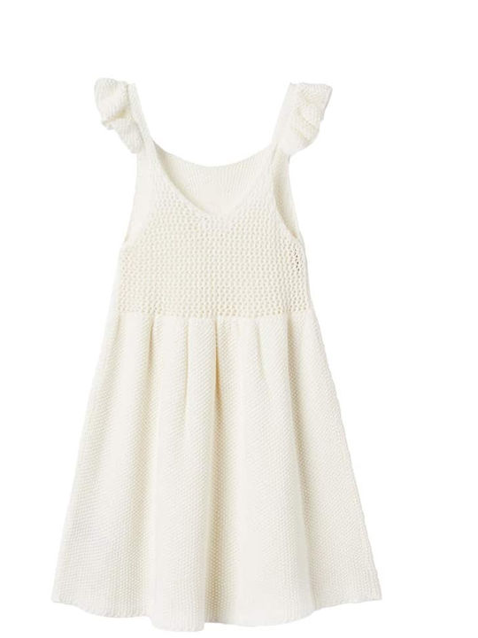 Zippy Mädchen Kleid Blumen Ärmellos White