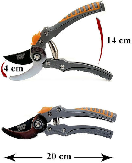 Richmann Foarfecă de tăiere tip Clichet Lungime 20cm cu Diametru Maxim de Tăiere 20mm