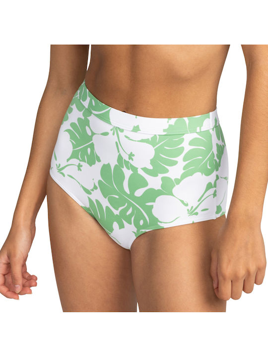 Bikini Set Top & Slip Bottom Og Fixed Green