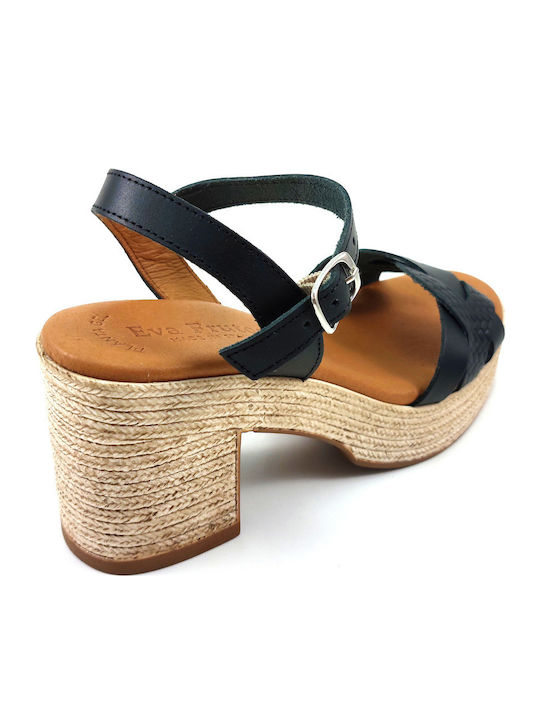 Leather Sandals Black