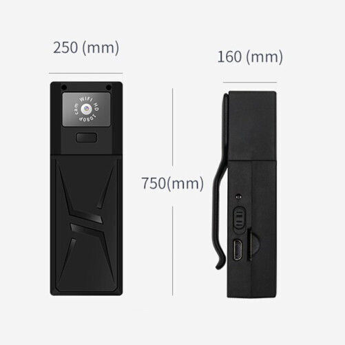 Cameră Ascunsă WiFi 8MP cu Slot pentru Card de Memorie