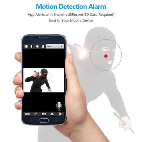 Hidden Camera WiFi Clock 8MP with Memory Card Slot