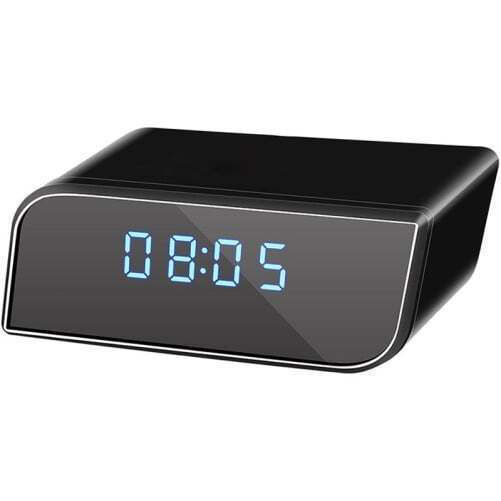 Hidden Camera WiFi Clock 8MP with Memory Card Slot