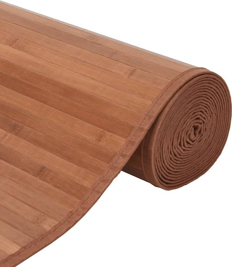 vidaXL Αντιολισθητικό Χαλί Διάδρομος Καφέ 70x200cm