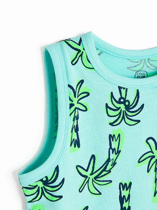 Cool Club Kids' Blouse Sleeveless Green