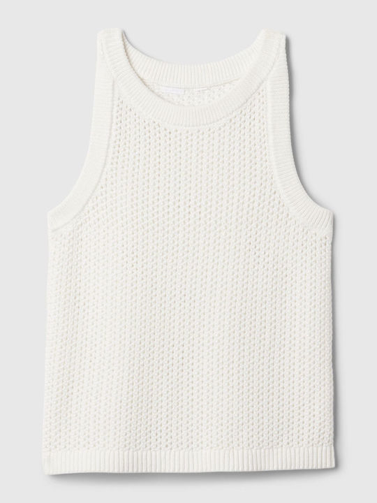 GAP Children's Blouse Sleeveless Off White