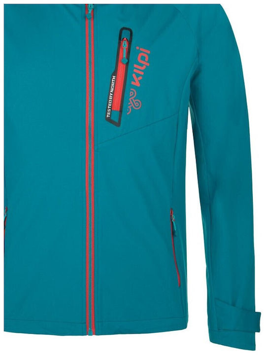 Beltra Χειμωνιάτικο Μπουφάν Softshell Αδιάβροχο και Αντιανεμικό Τιρκουάζ