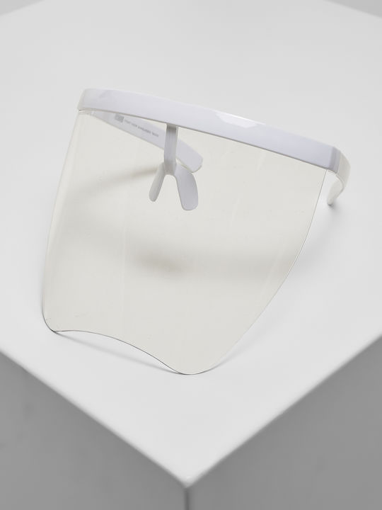Urban Classics Unisex Sunglasses with White Plastic Frame and Transparent Lens TB4299-03180