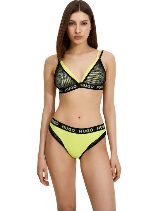 Bikini Slip High Waist Yellow