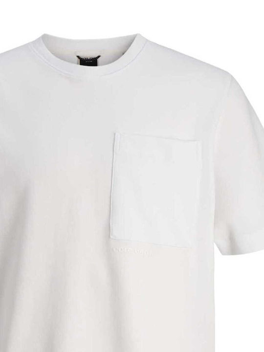 Jack & Jones Ανδρικό T-shirt Κοντομάνικο White