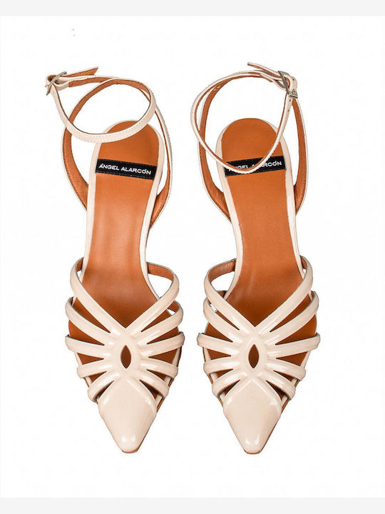 Angel Alarcon Beige Heels