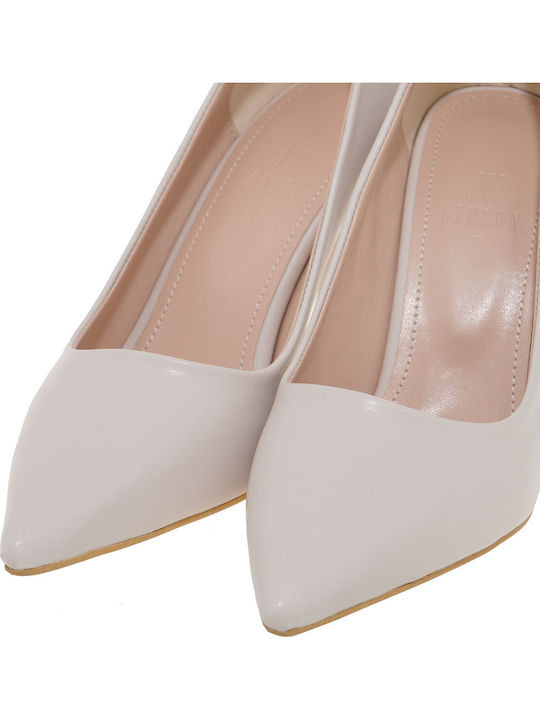 Spitze Zehe Pumps mit Hohem Absatz Weiße
