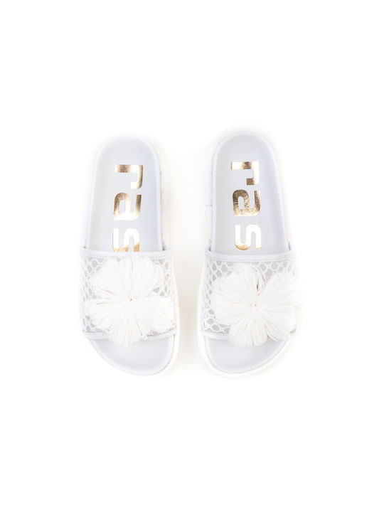 Ras Women's Slides White