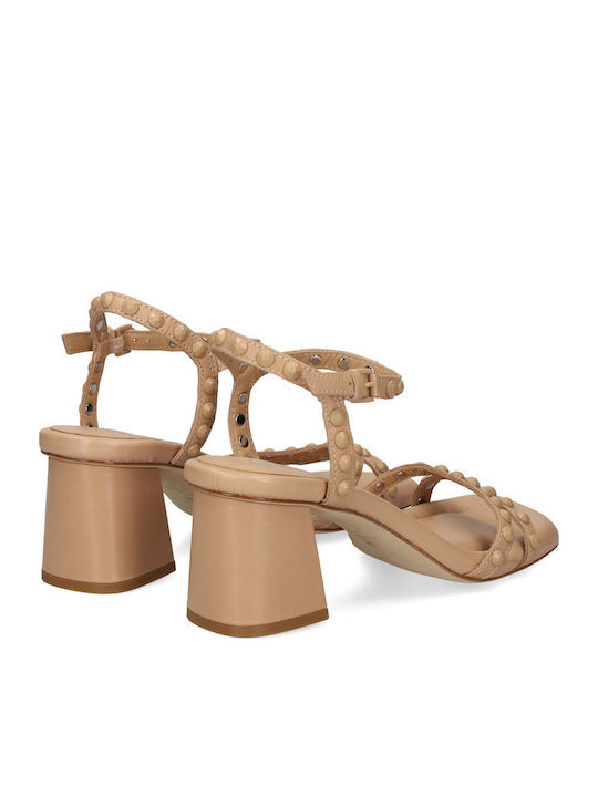 Jodybis Damen Sandalen Beigen SS24 M 138737 005