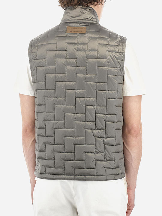 Αμάνικο Μπουφάν Puffer Gray