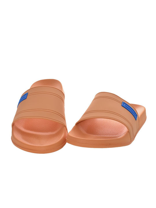 Teddy Smith Men's Flip Flops Orange