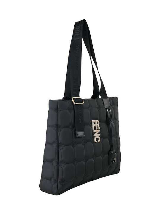 FRNC Damen Tasche Schulter Schwarz