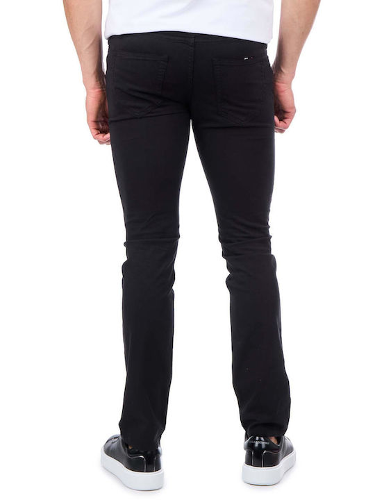 Karl Lagerfeld Men's Trousers in Regular Fit Black