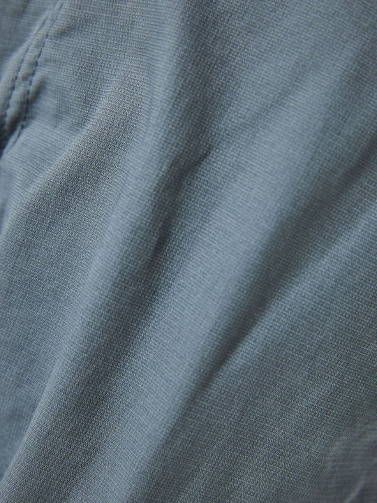 Trousers Cargo Elastic in Loose Fit Stormy Blue