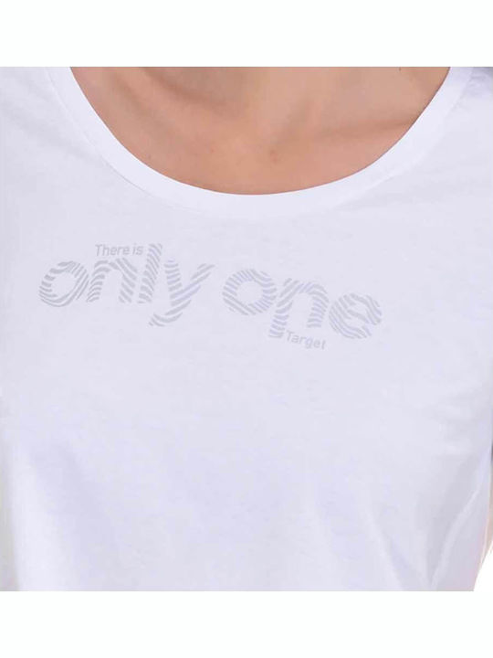 Women's Summer Crop Top Cotton Short Sleeve White
