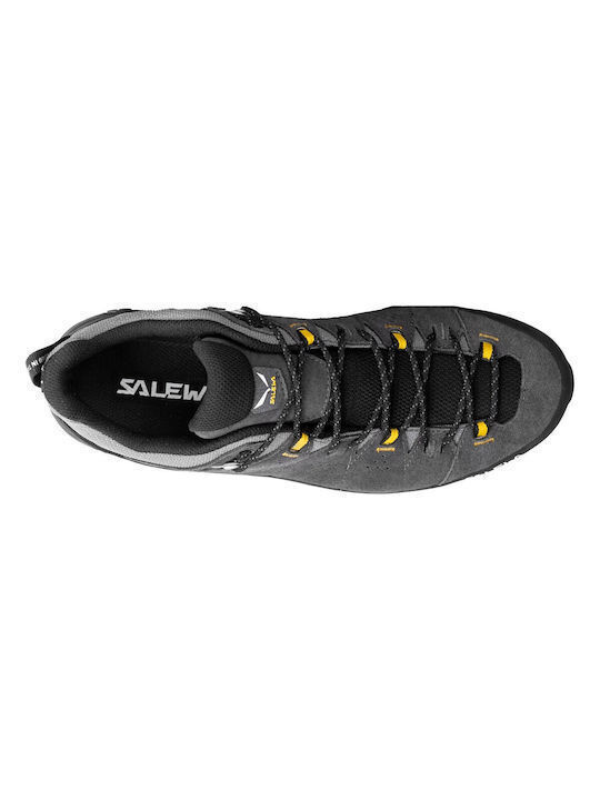 Salewa Men's Hiking Shoes Waterproof with Gore-Tex Membrane Black