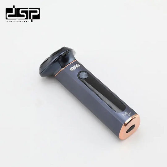 DSP 615174 Περιστρεφόμενη Ξυριστική Μηχανή Προσώπου Επαναφορτιζόμενη / Με Καλώδιο