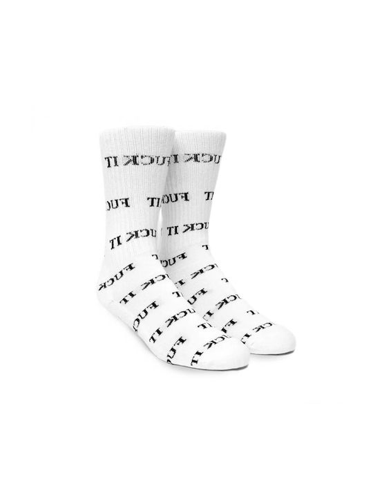 HUF Fuck Damen Socken White 1Pack