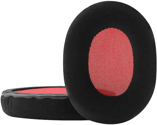 Set 2 Edman Earbuds Hyperx Cloud Iii 3 Ii 2 Gaming Headsets Over-ear Velvet Black-red