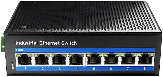Cudy IG100P Unmanaged L2 PoE+ Switch με 8 Θύρες Gigabit (1Gbps) Ethernet