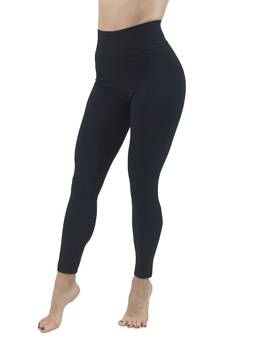 H&S Women's Training Legging High Waisted & Push Up Black