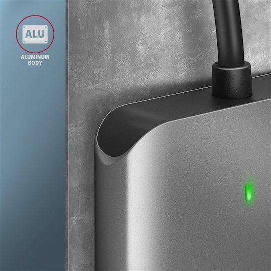Axagon Card Reader USB 3.0 USB 3.2 USB 2.0 Type-C για SD/microSD