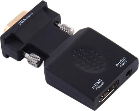 Convertor VGA HDMI 3.5mm Masculin În VGA HDMI 3.5mm Feminin 1 Bucată ZE1HD33QWS8