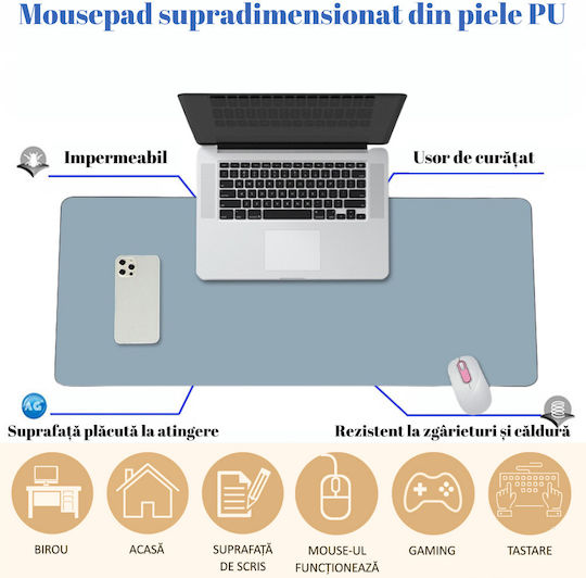 Mouse Pad XXL (800mm) Μαύρο