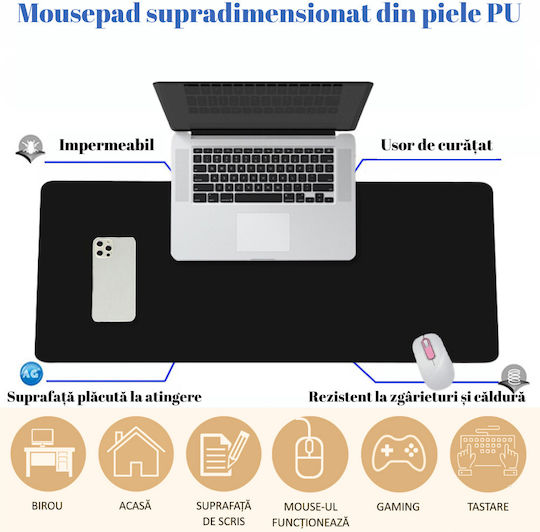 Mouse Pad XXL (1200mm) Μαύρο