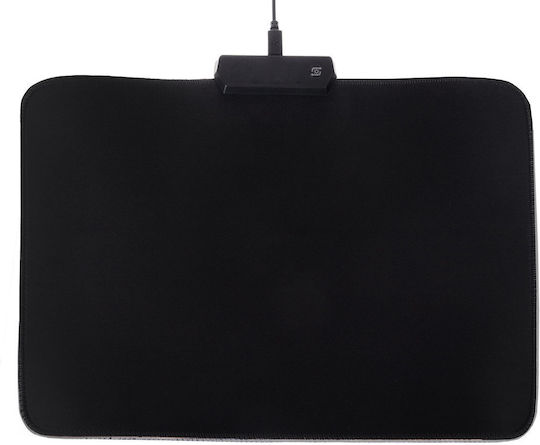 ZY11253QWS41 Gaming Mauspad Medium (350mm) mit Handgelenkstütze Schwarz