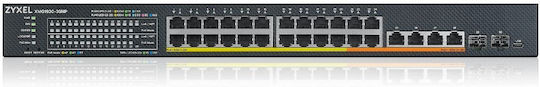 Zyxel XMG1930-30HP-ZZ0101F Managed L2 / L3 PoE++ Switch με 24 Θύρες Ethernet και 2 SFP Θύρες