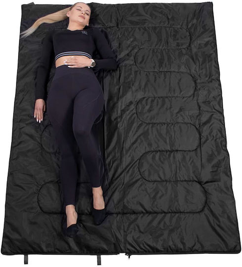 Springos Sleeping Bag Διπλό Blue