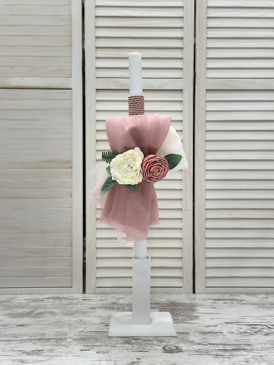 Carousel Rose Baptism Set with Flowers Theme