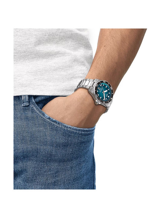 Tissot Men's Watch Automatic with Silver Stainless Steel Bracelet