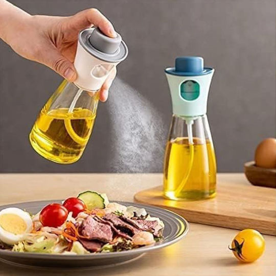 Spring Ölkanne Spray Glas 180ml Grau