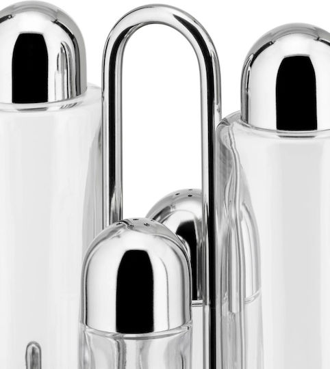 Alessi Комплект със Сол и Пипер от Неръждаема Стомана със Струя