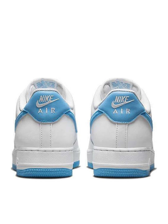 Air Force 1 '07 Herren Sneakers White / Aquarius Blue