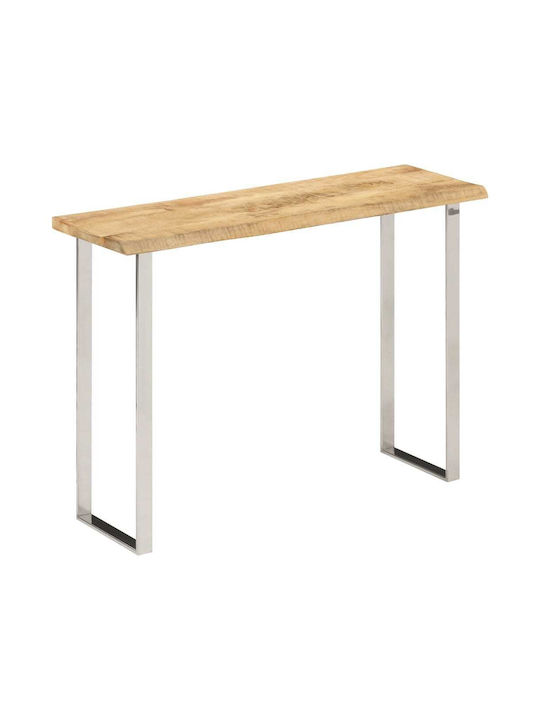 Solid Wood Console Table Coffee L105xW33xH76cm