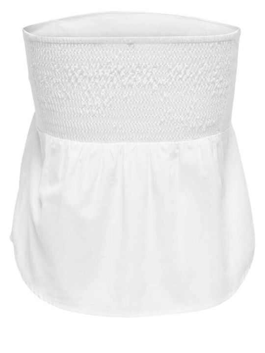 Only Women's Crop Top White