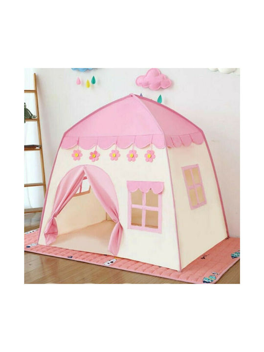 Kids House Play Tent Pink