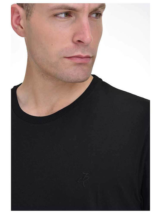 T-shirt Μαύρο